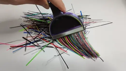 Purge Lines Broom
