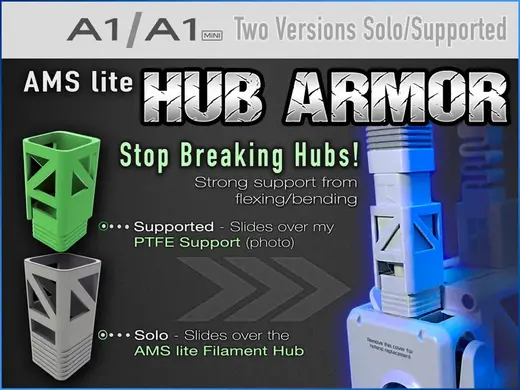 AMS lite HUB ARMOR for A1 / A1 mini