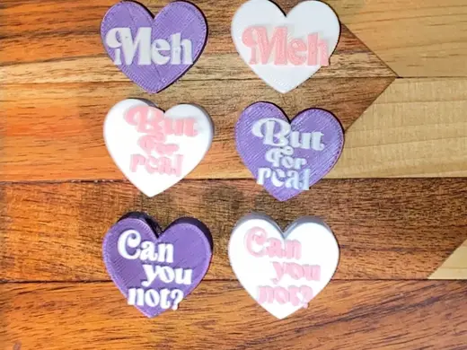 10mm Anti-Valentines Day Straw Buddies