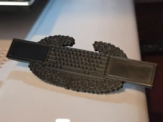 Combat Keyboard Warrior Badge