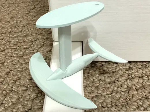 finger hydrofoil board v2