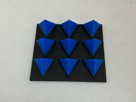 Tetrahedron Spike trap