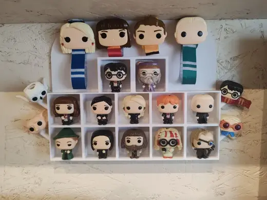 espositore funko po kinder joy harry potter