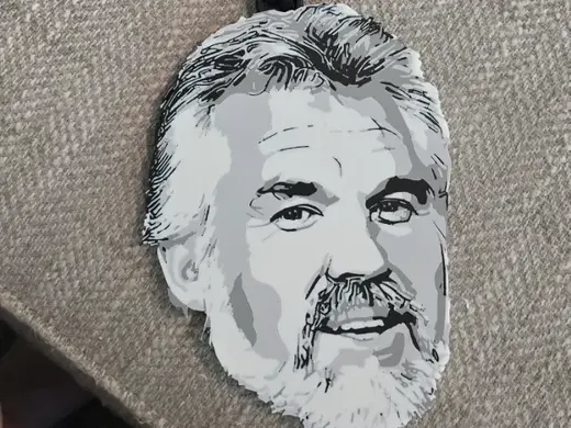 Kenny Rogers Hypechain Pendant