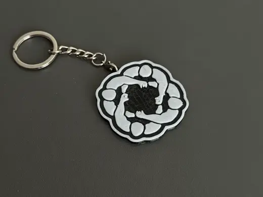 Dutch Rudder keychain