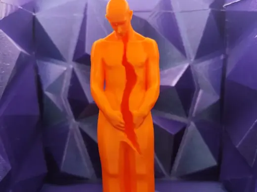 THE INNER RIFT — Sculpture of Silent Conflict
