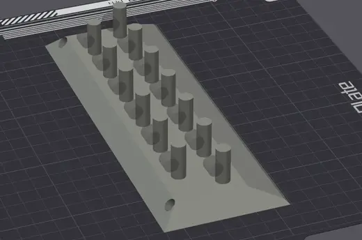 Wall Mounted Necklace Holder - Remix