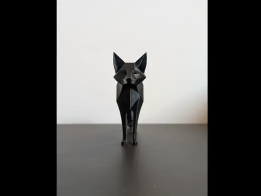Low poly fox