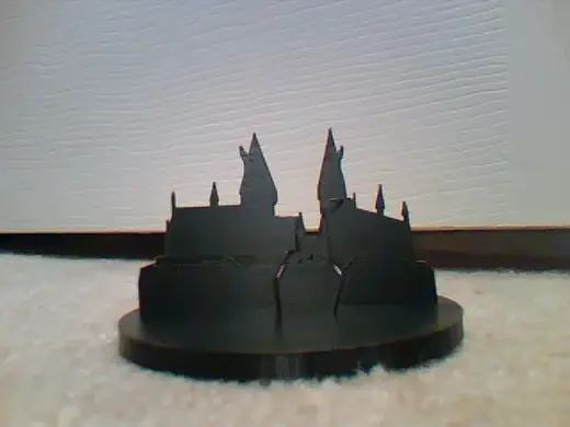 Hogwarts- Silhouette decoration