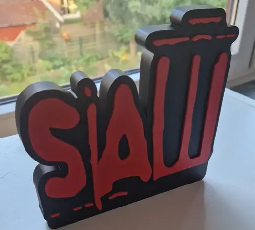 Saw Logo Perfekt für Horror-Fans