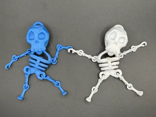 Articulated Skeleton keychain