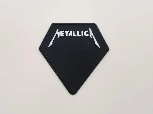 Plectrum Pick Metallica diamond shaped 0.5 0.7 0.9