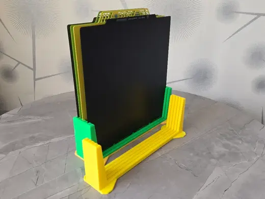 Parametric Print Plate Stand (max 12 plates)