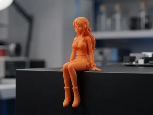 Nami (One Piece) – shelf-sitting figure
