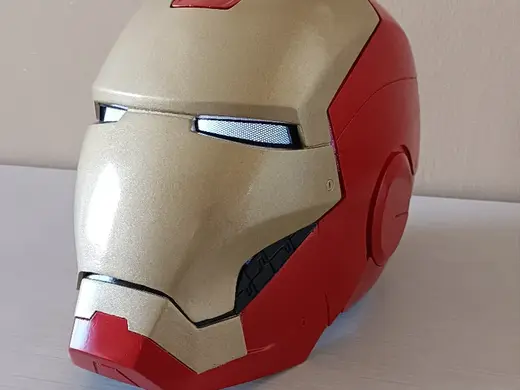 meccanismo apertura casco ironman