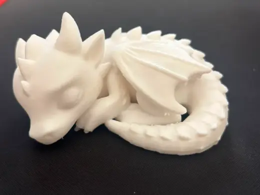 Sleeping Baby Dragon | Cute No-Support Decor