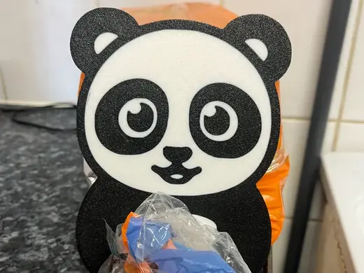 panda bag clip