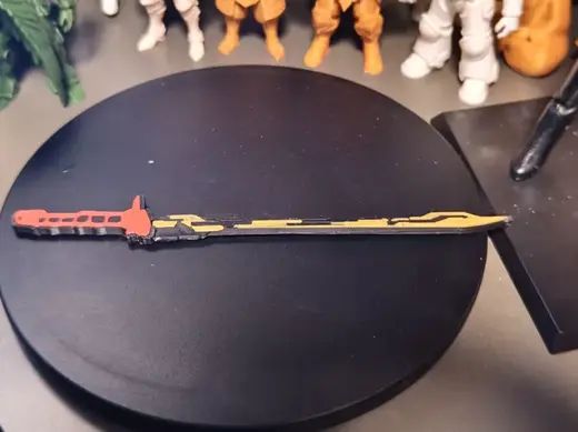 1:6兵人武器-赛博长刀