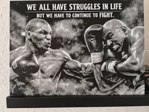 Mike Tyson Hueforge