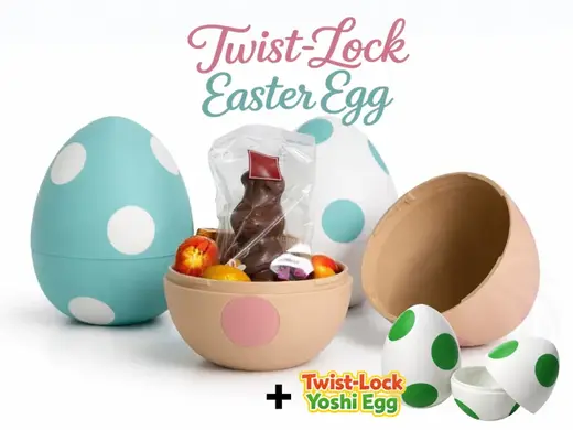 Twist-Lock Easter Egg