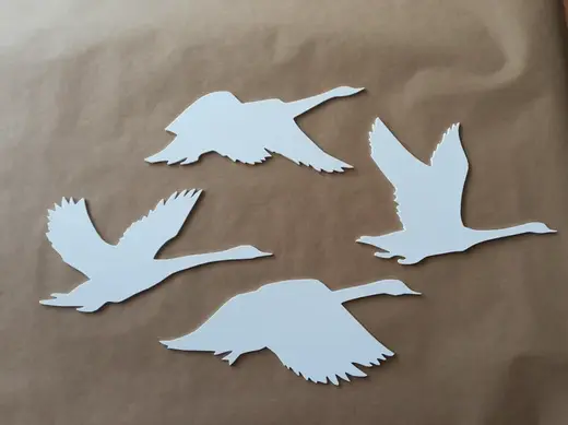 Canadian Geese 2D Wall Decor