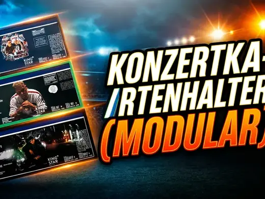 Konzertkartenhalter (MODULAR)