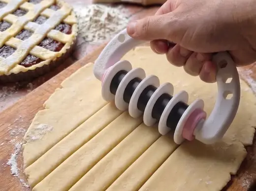 Cortante tiras de masa Pastafrola - Tartas - Pasta