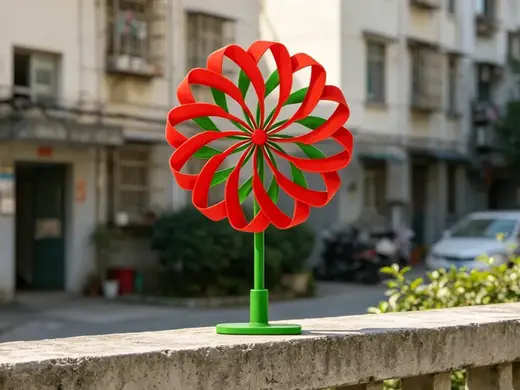 双色风车(Double color pinwheel)