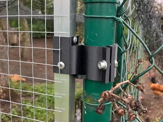 Scharnier für Zauntor 38mm / 20mm Profil
