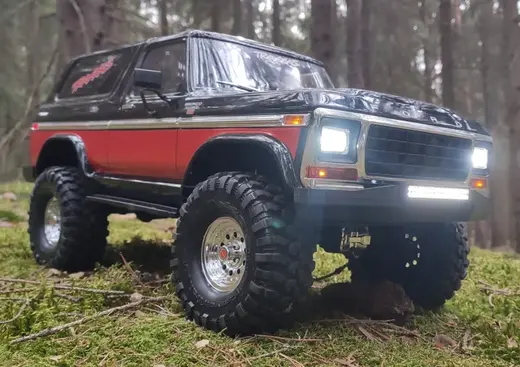 TRX4 Bronco 1979 - front bumper - TRA8088 light