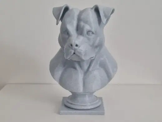 Staffordshire Bullterrier - Büste