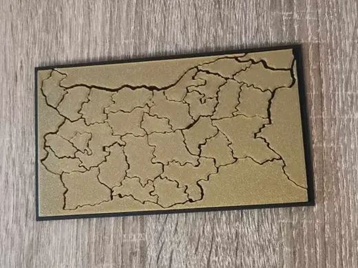 map of Bulgaria
