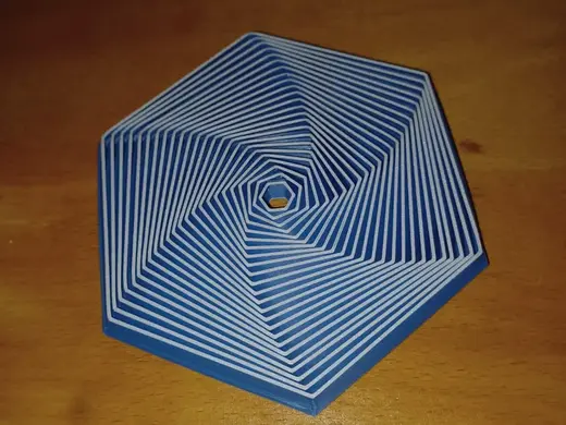 Super Satisfying Wave Fidget Slider Hexagon