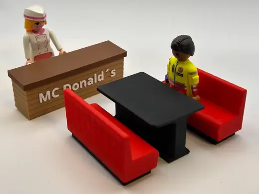Fast Food - Playmobil - Mc Donalds Style