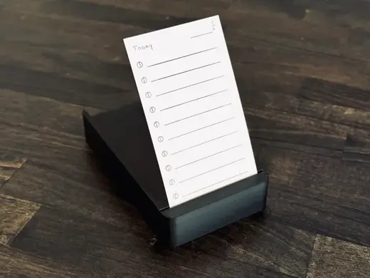 Task List: 1-3-5 and Analog
