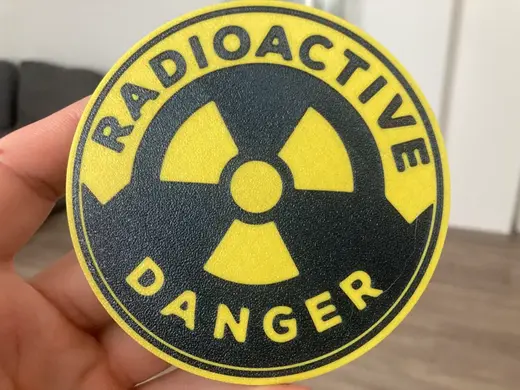 Radioactive danger coaster