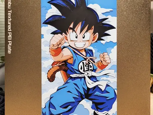 Kid Goku Blue - DragonBall - Hueforge Songoku