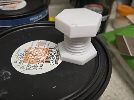 Paint can lid pour spout with cap