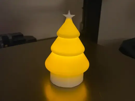 Christmas Tree LED Tea Light Cover Lamp