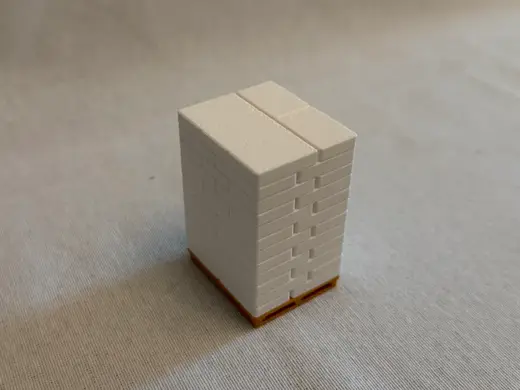 1:30 CP7 Pallet with Load