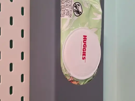 Skadis Baby Wipes Holder