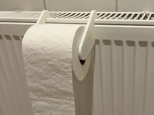 Radiator Toilet Paper Holder
