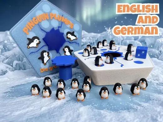 Pinguin (Penguin) Plumps - Family & Travel Game!