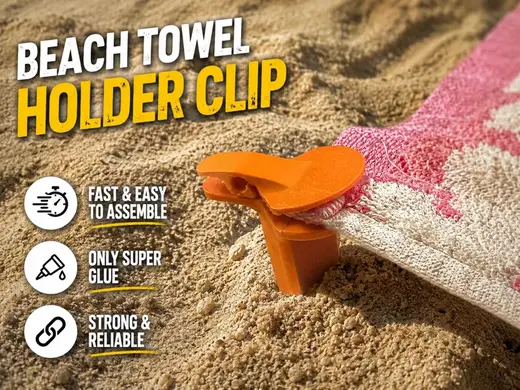 Beach Towel Holder Clip