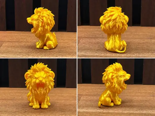 Cute Roaring Lion Cub - 1 Hour Print - 12g