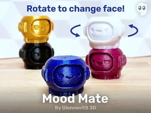 Mood Mate (XYZ Calibration Print-in-place mood)