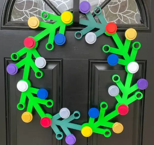 Giant Brick Wreath Angle Stabilizer Clips