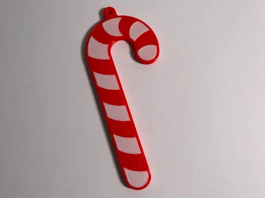 Candy cane Christmas decoration