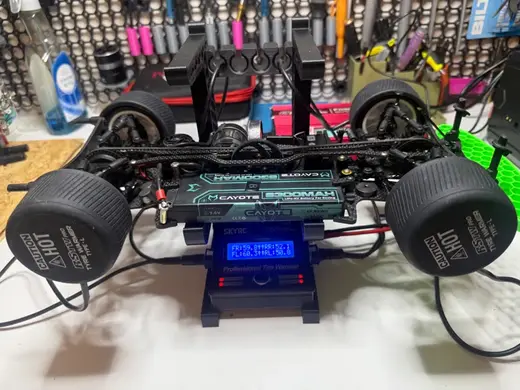 Tire Heater Stand two RCcars