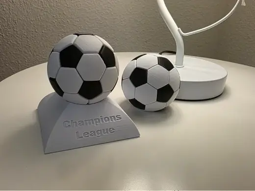 Soccer ball self-assembly 6cm no ams, no glue